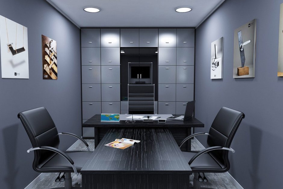 Дизайн маленького офиса