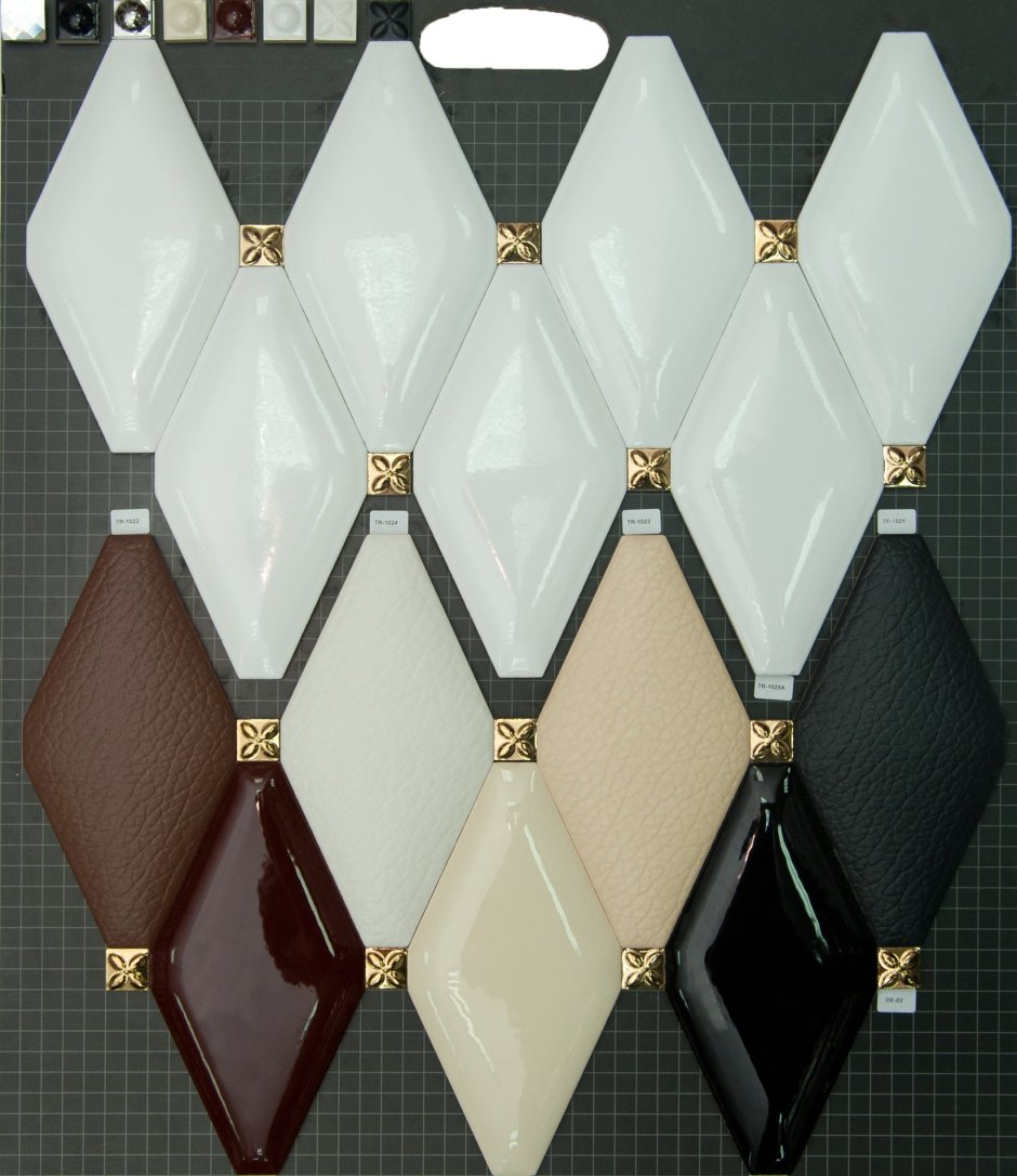 Плитка ромб выпуклый гладкий lp007а