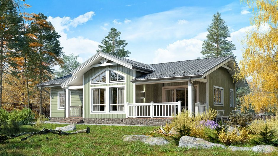 Nouwe каркасный дом