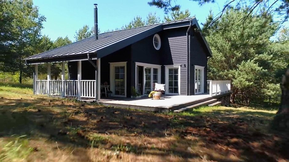 Каркасный дом Скандинавия 30 проект