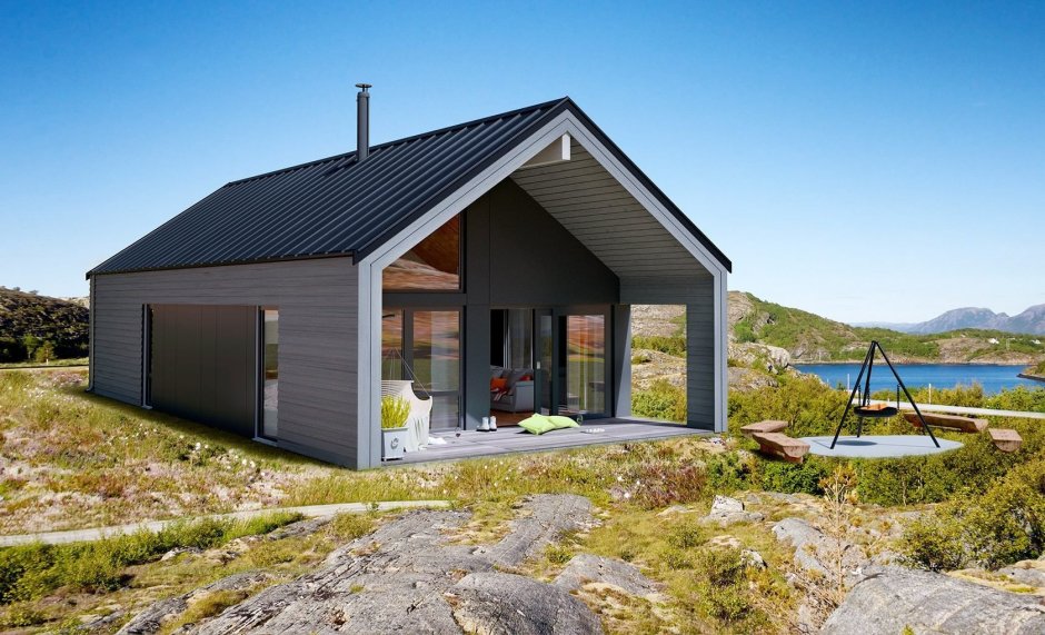 Скандинавский дом барнхаус