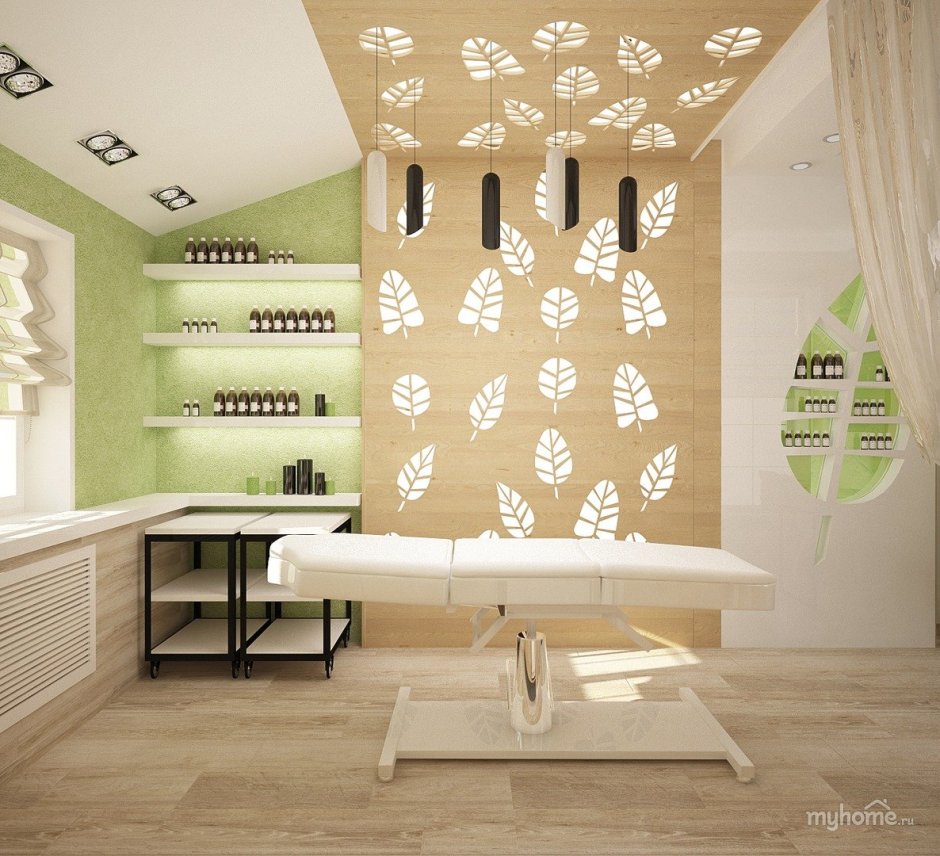 Маникюрный салон в эко стиле