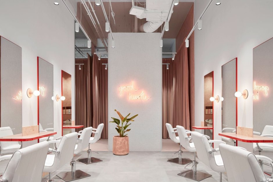Современный дизайн салона красоты