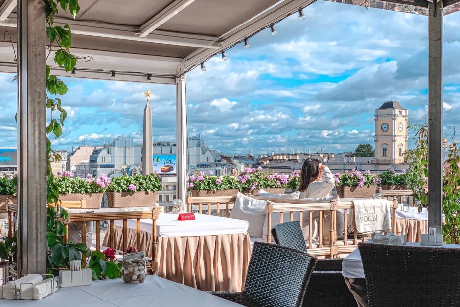 Ресторан Москва на Невском веранда