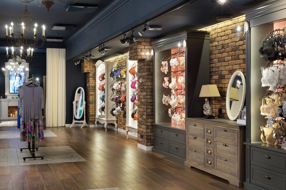 Стильный интерьер магазина