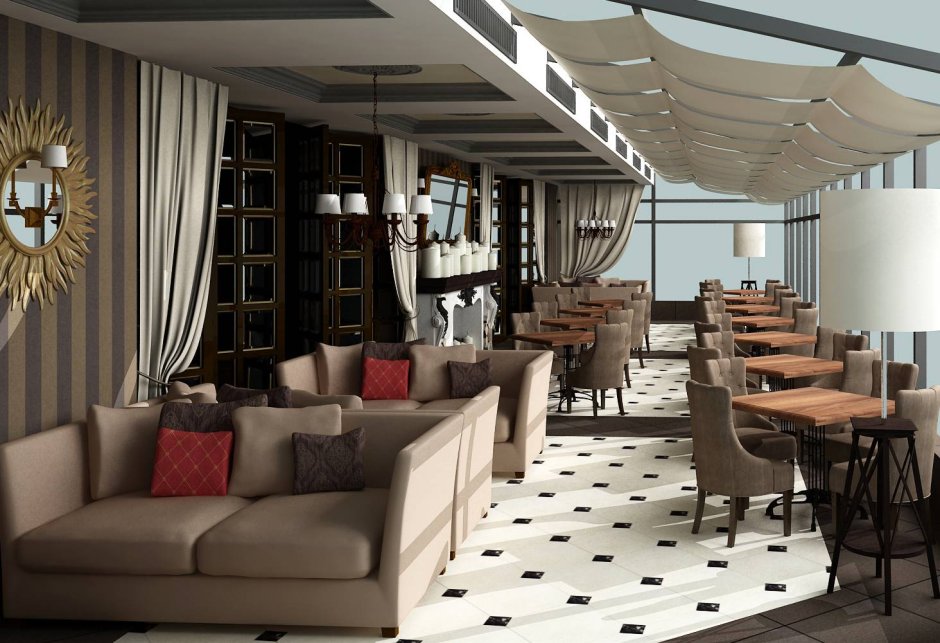 Интерьер ресторана