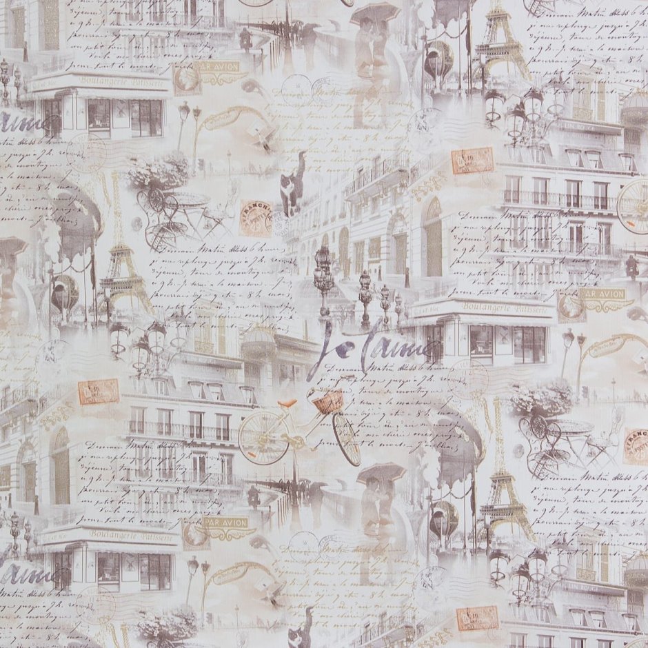 Обои флизелиновой основе Париж 1.06х10 м цвет бежевый vs188177