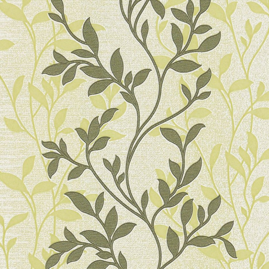 Обои зеленые Леруа Мерлен