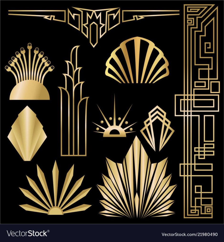 Арт деко стиль элементы Гэтсби