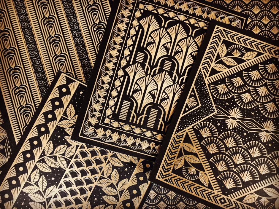 Орнамент ар деко Египет