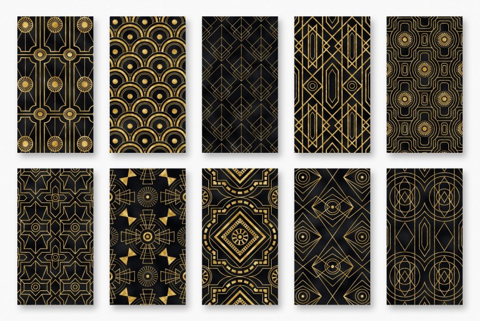 Ар деко паттерны