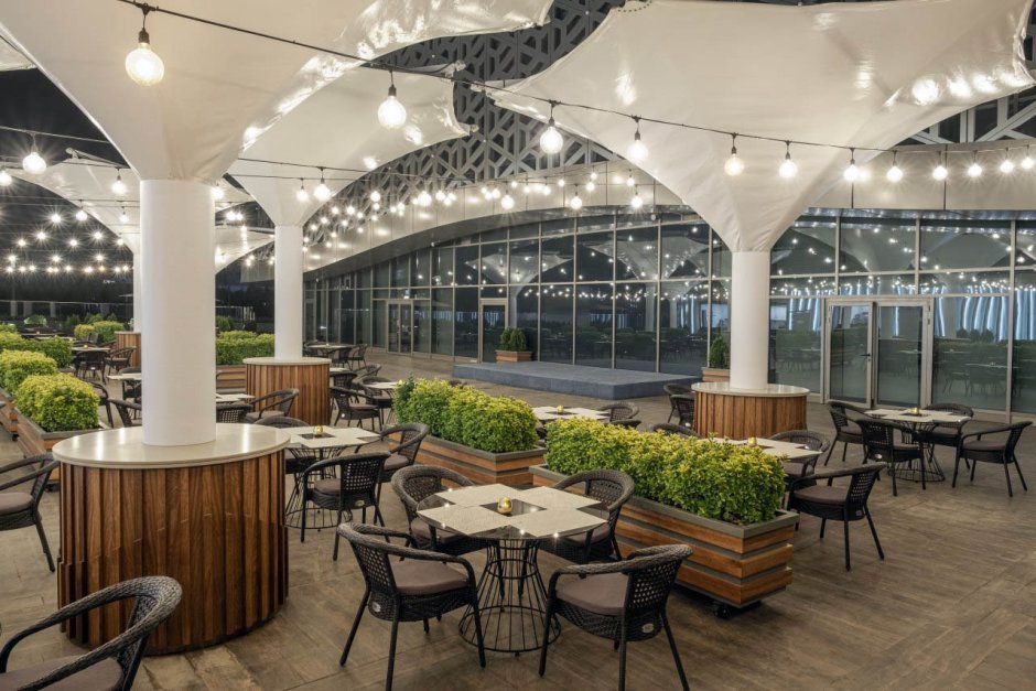 Хилтон Ташкент терраса