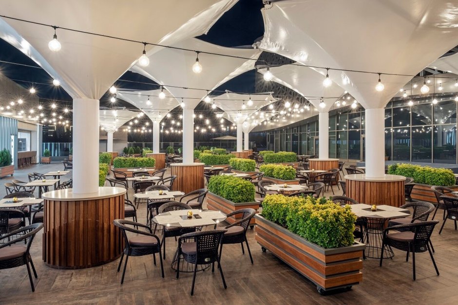 Хилтон Ташкент терраса