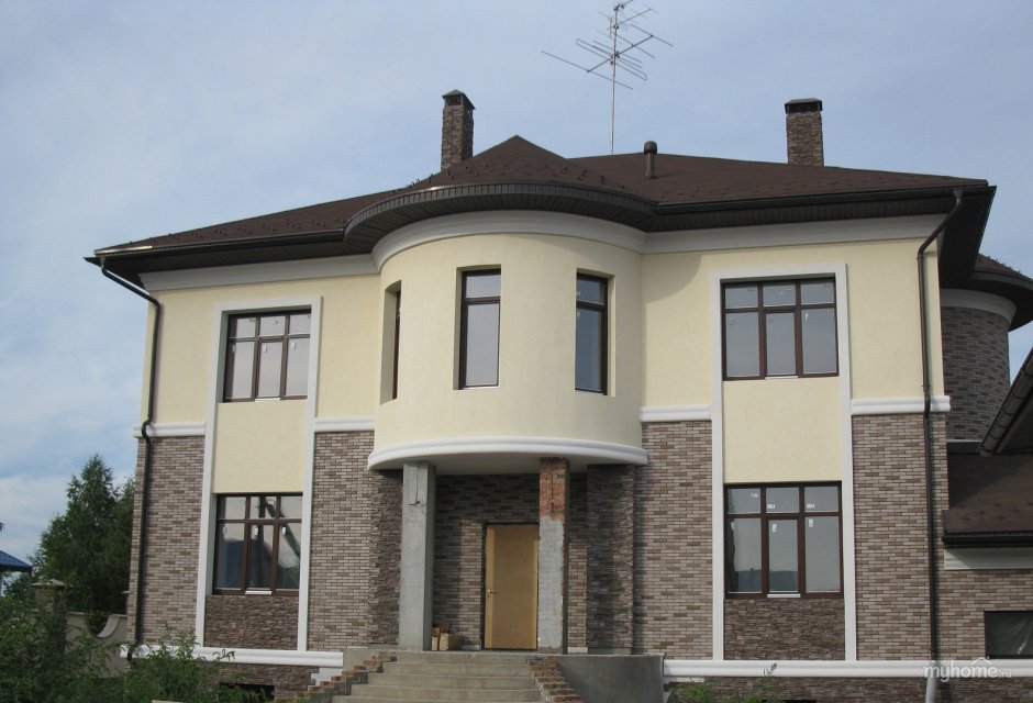 Фасады частных домов