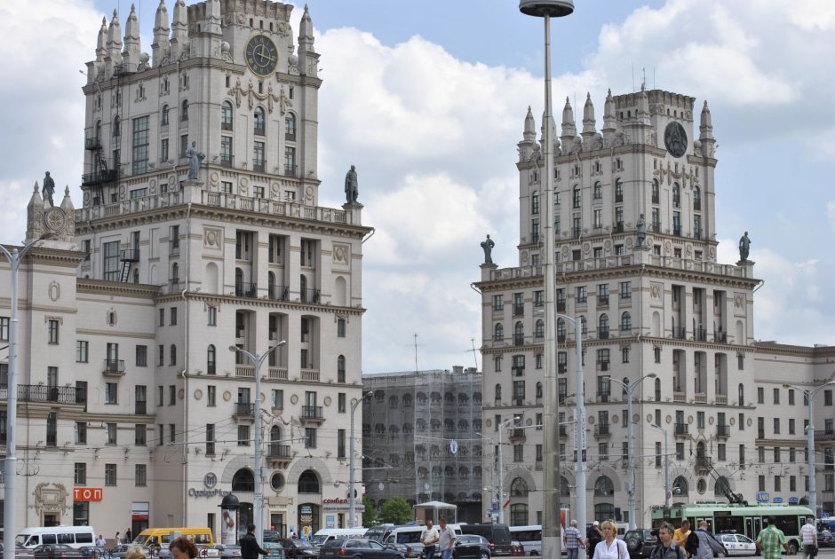 Минск сталинская архитектура