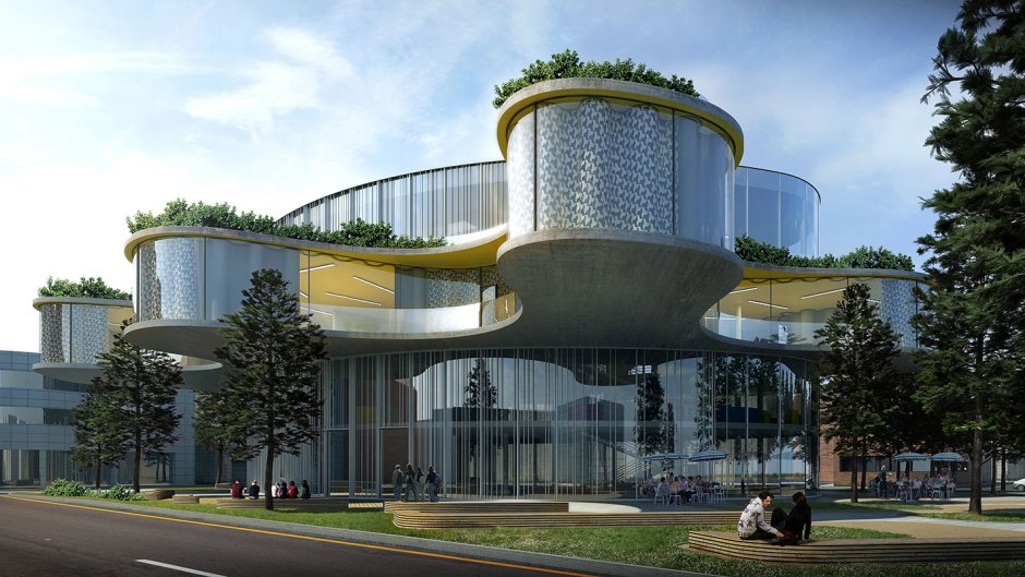 Здание библиотеки МГИМО Архитектор