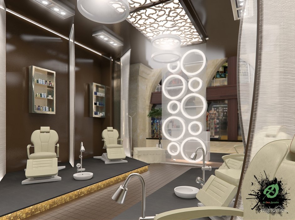 Спа салон проект интерьер