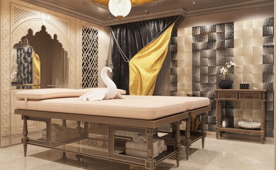 Массажный кабинет в стиле Бали