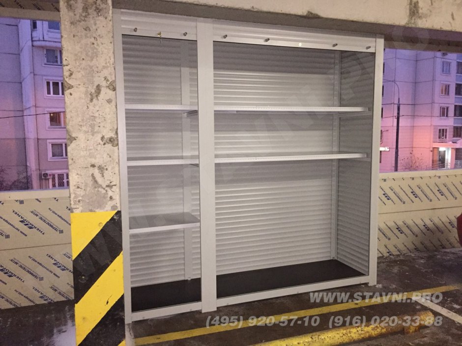 Жалюзи на стеллаж