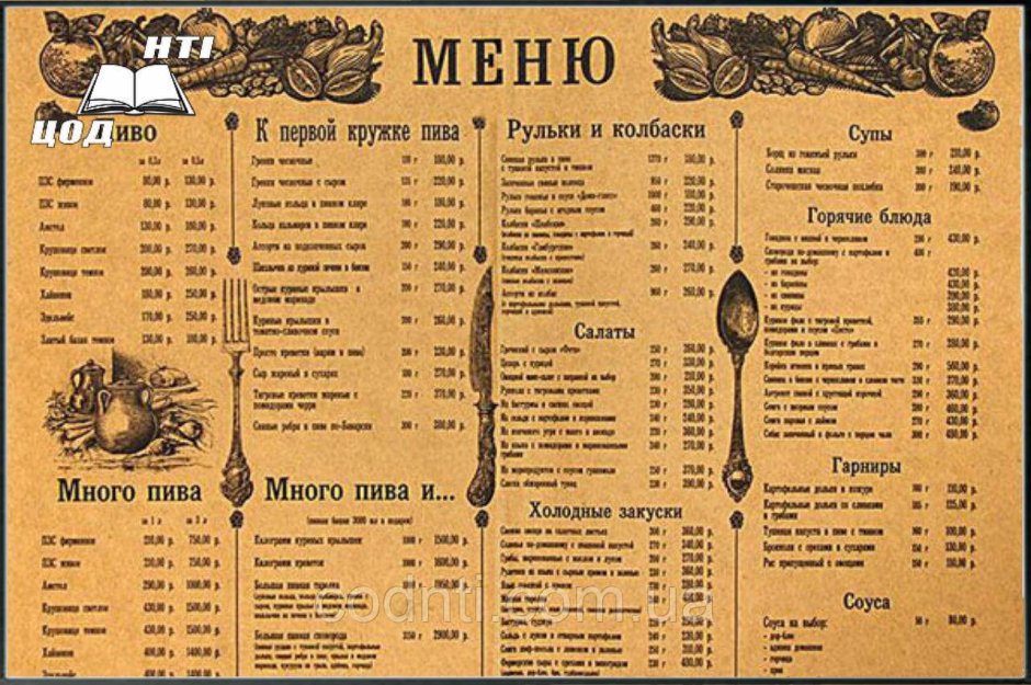 Крафтовый бар интерьер