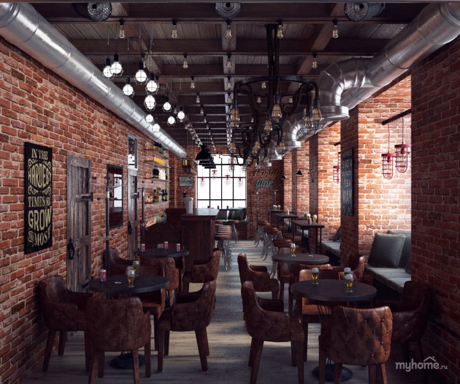 Меню на крафтовой бумаге