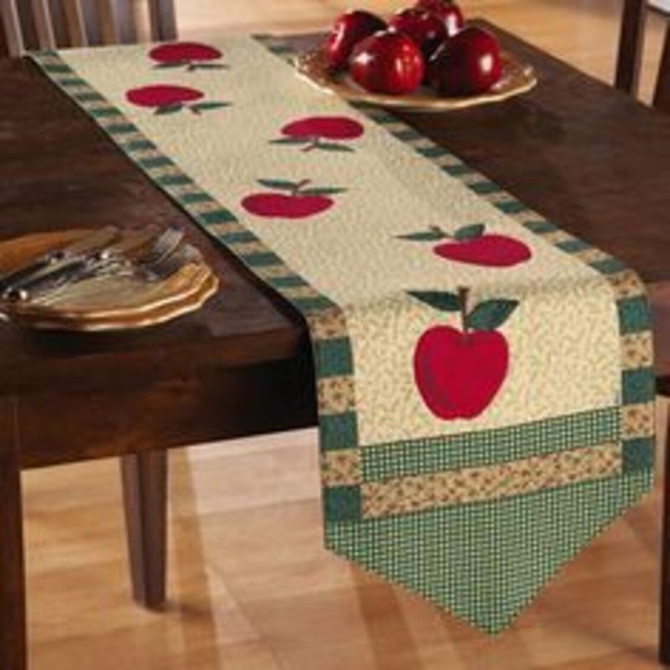 Дорожка на скатерть своими руками