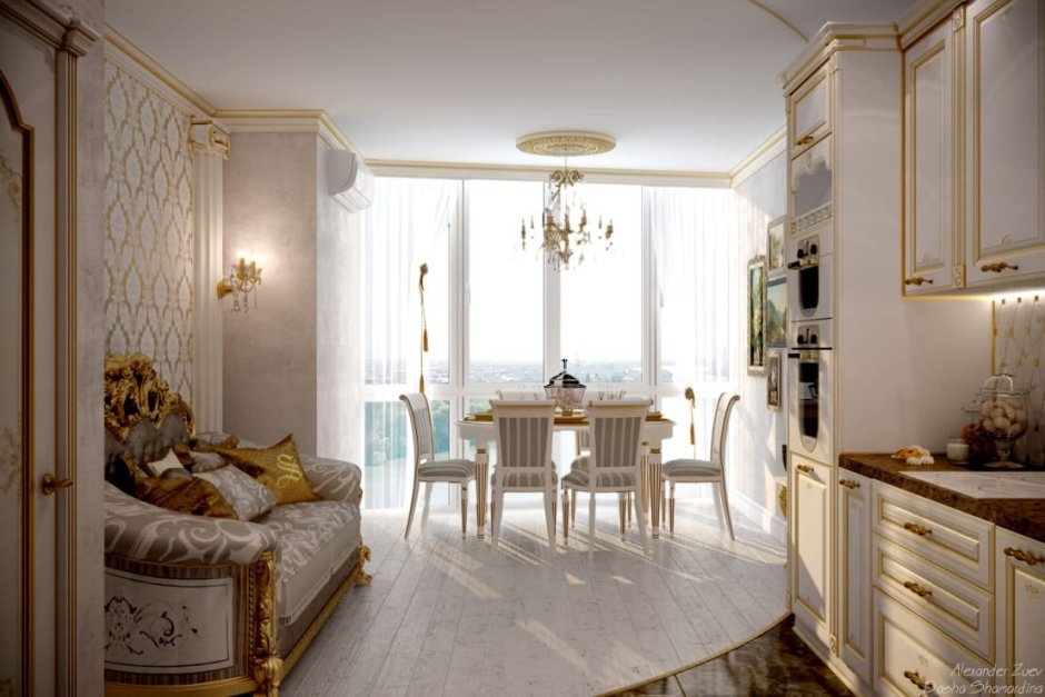 Однушка в классическом стиле