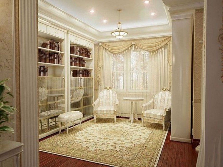 Интерьер 3 комнатной квартиры в классическом стиле