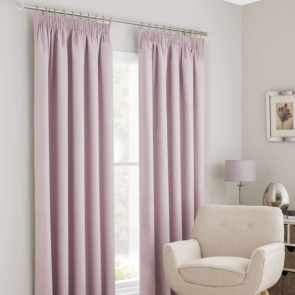 Шторы блэкаут пыльная роза