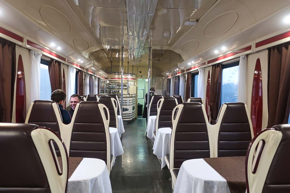 Поезд Санкт-Петербург Ярославль 153 вагон ресторан