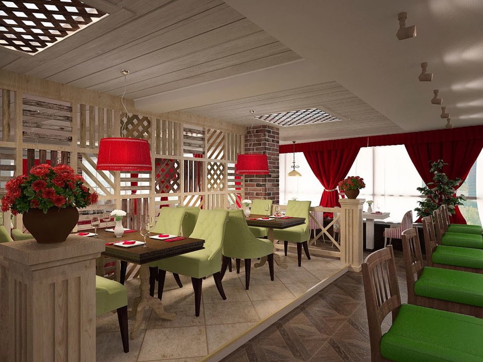 Жаровня Хабаровск кафе интерьер