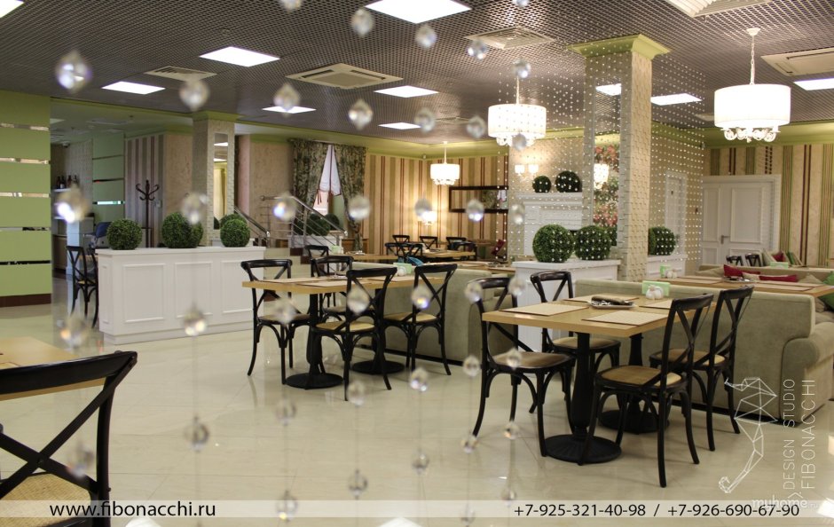 Дизайн проект летнего кафе