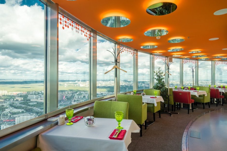 Останкинская башня ресторан Седьмое небо