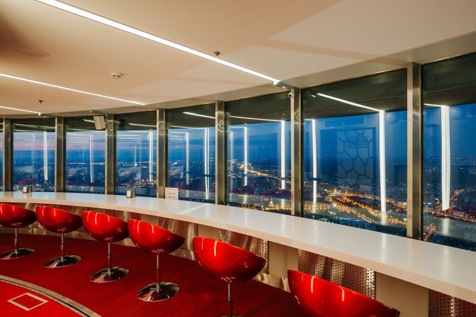 Останкинская башня кафе Седьмое небо