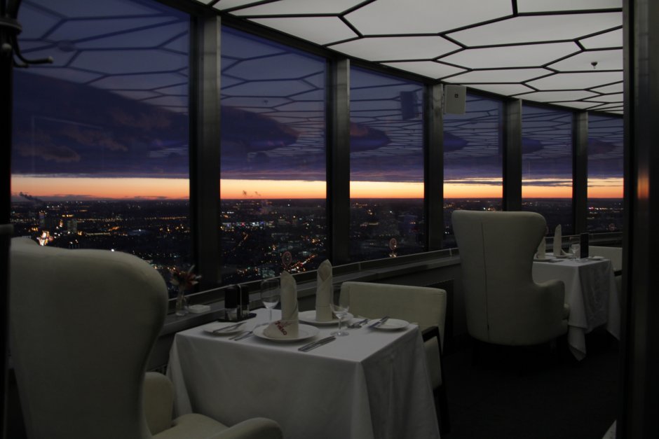 Ресторан 7 небо в Останкино