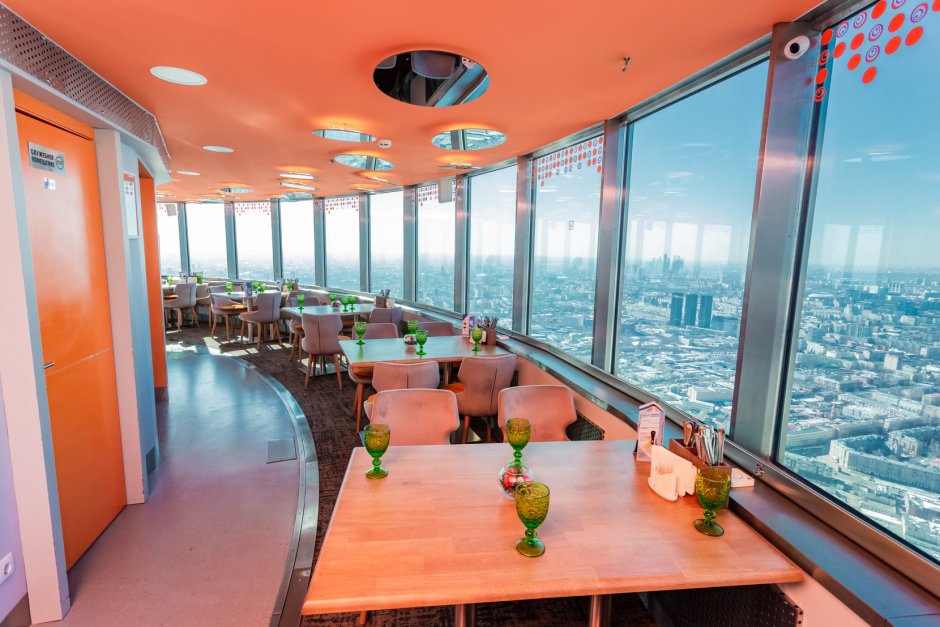 Москва ресторан 7 небо Останкино