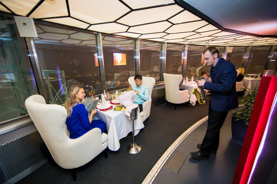 Останкинская башня ресторан Седьмое небо