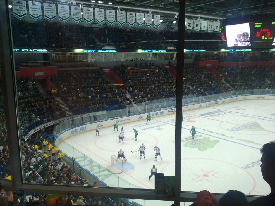 Уфа Арена внутри