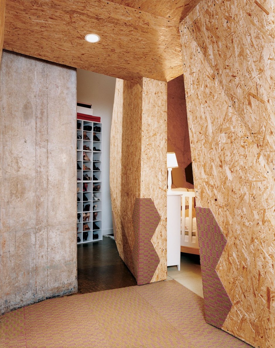 ОСБ В отделке лофт