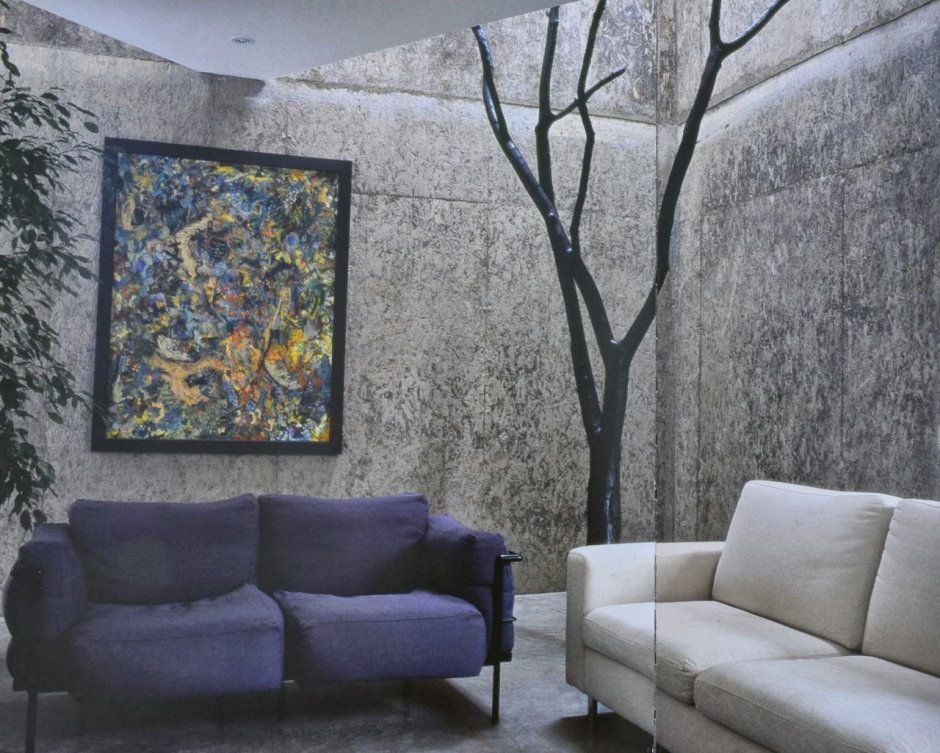 OSB стена декор