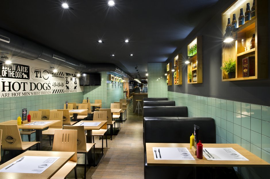 Дизайн кафе быстрого питания