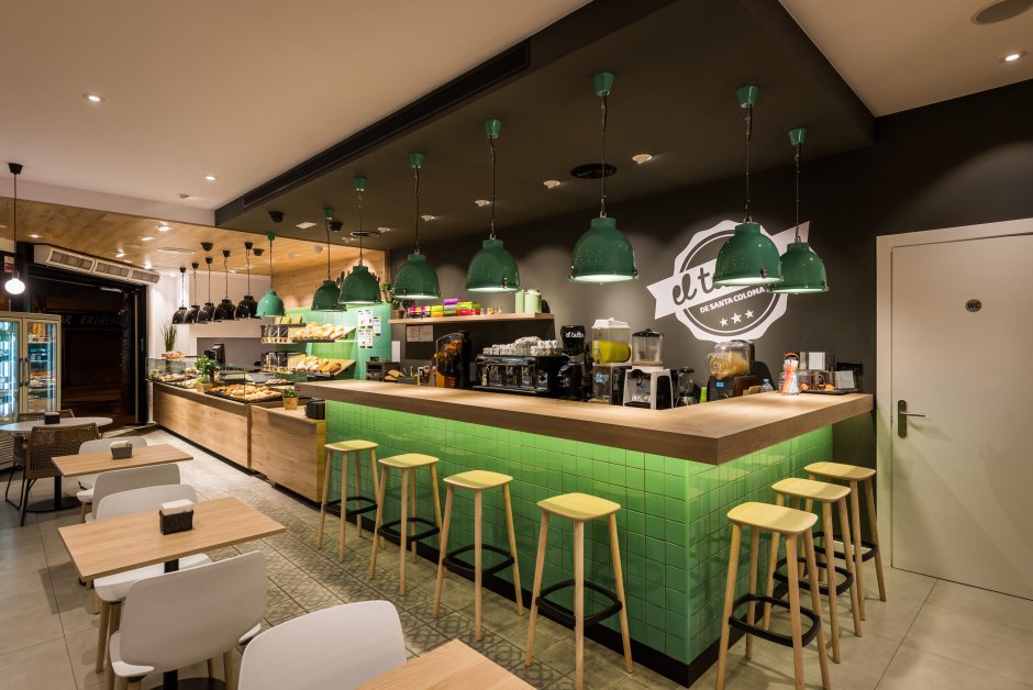 Кухня кафе здорового питания