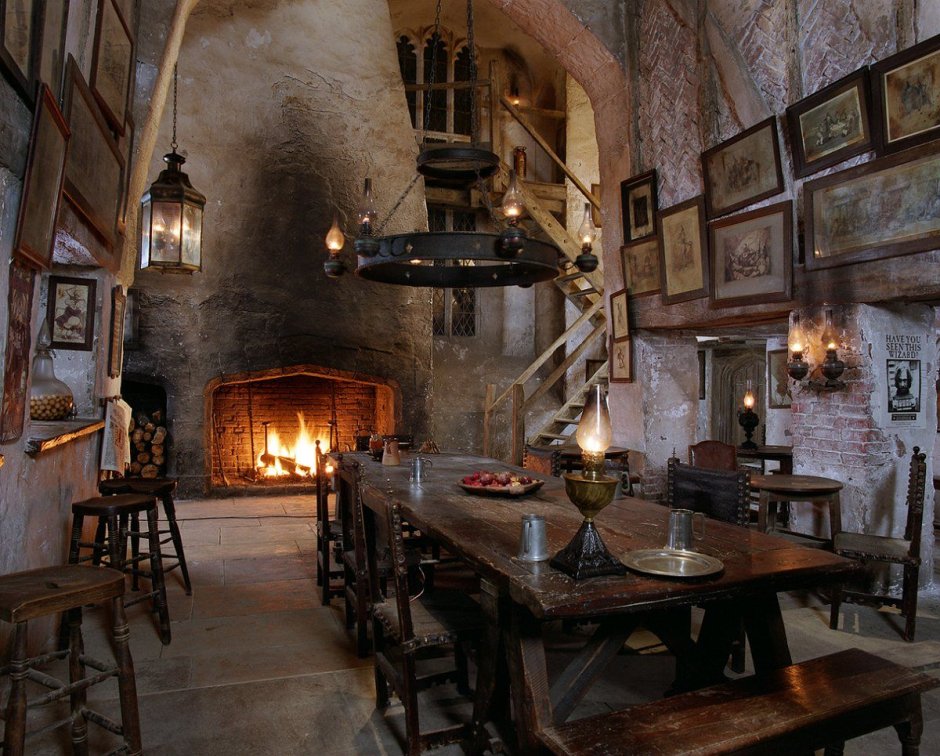 Кафе в стиле Гарри Поттера Стамбул