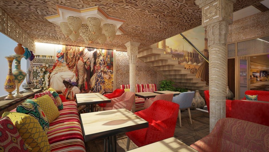 Кафе в Восточном стиле