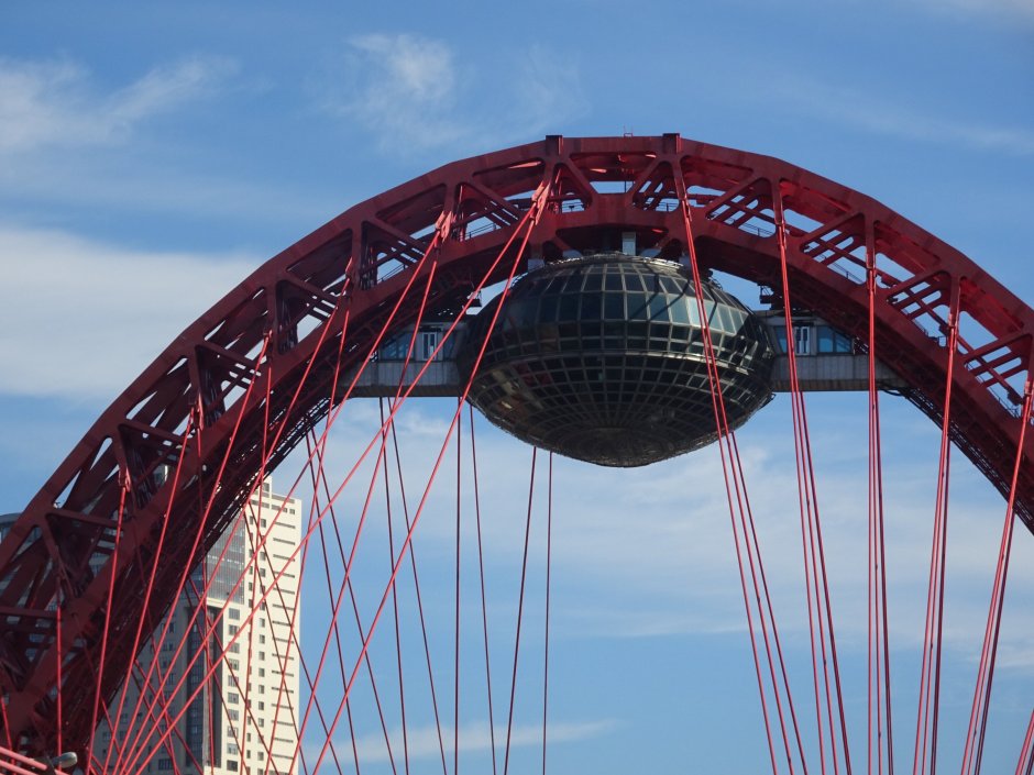 Живописный мост Строгино