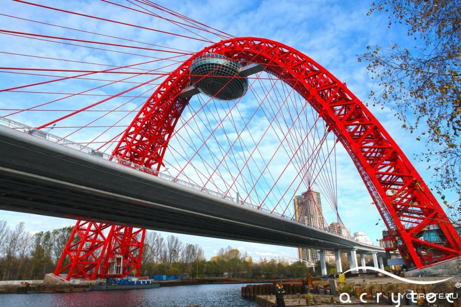Ресторан на мосту в Москве серебряный Бор