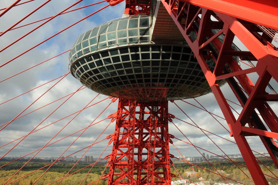 Живописный мост в Москве смотровая