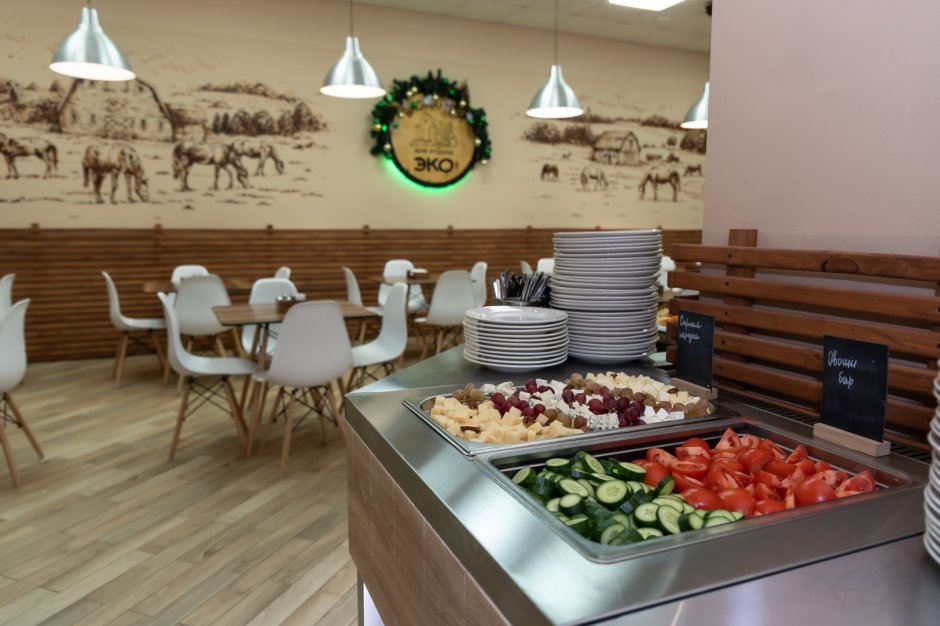 Модульный интерьер ресторана