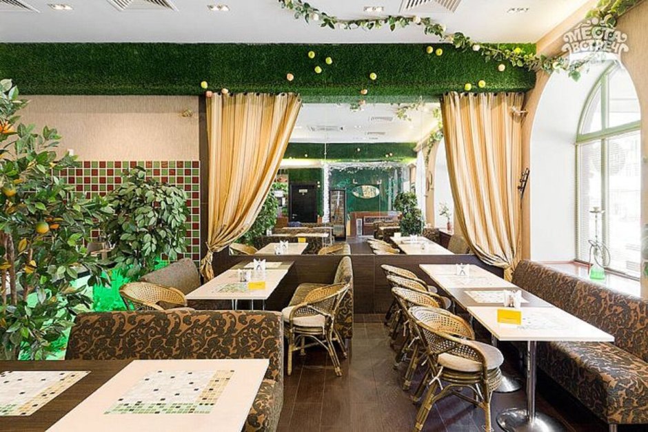 Тренды интерьера кафе 2021