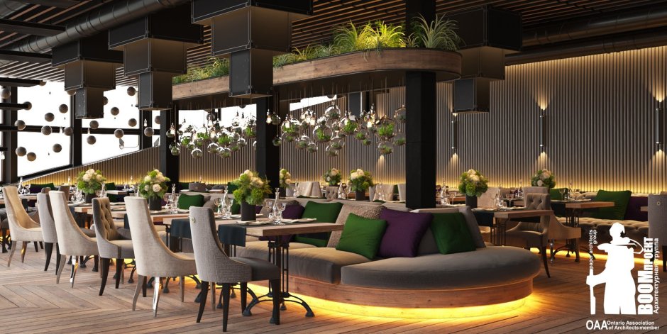 Дизайнерские проекты кафе